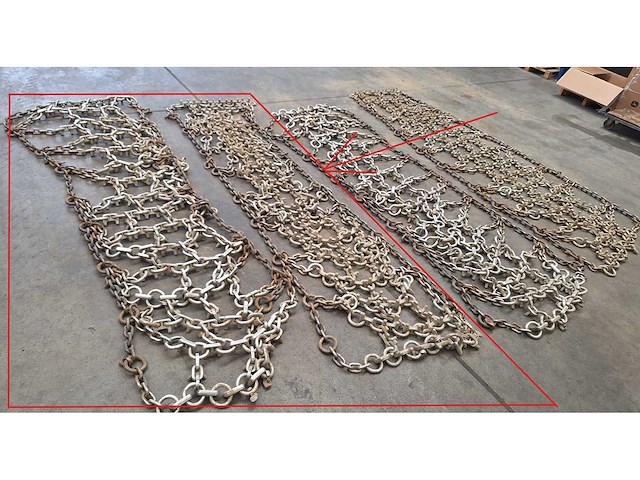 Pewag forstgrip (16 mm) 800-26.5 wielketting set - afbeelding 1 van  4