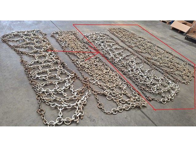 Pewag forstgrip (16 mm) 800-26.5 wielketting set - afbeelding 1 van  7