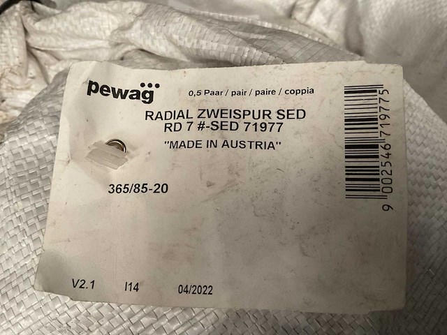 Pewag set sneeuwkettingen - afbeelding 3 van  3