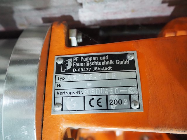 Pf pumps und feuerlöschtechnik gmbh - afbeelding 9 van  11