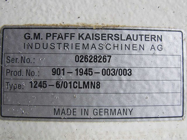 Pfaff - 1245 - industriële naaimachine - afbeelding 10 van  13
