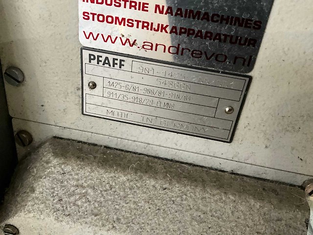 Pfaff 901-1425 naaimachine - afbeelding 6 van  6