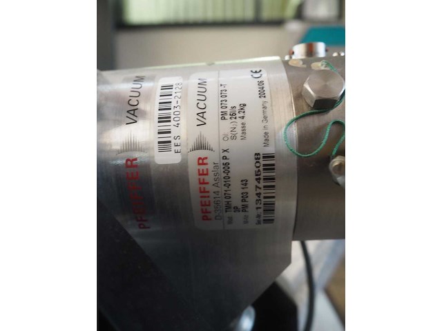 Pfeiffer - tmh 071-010-005 px - turbo vacuum pomp (2x) met controller - afbeelding 4 van  8