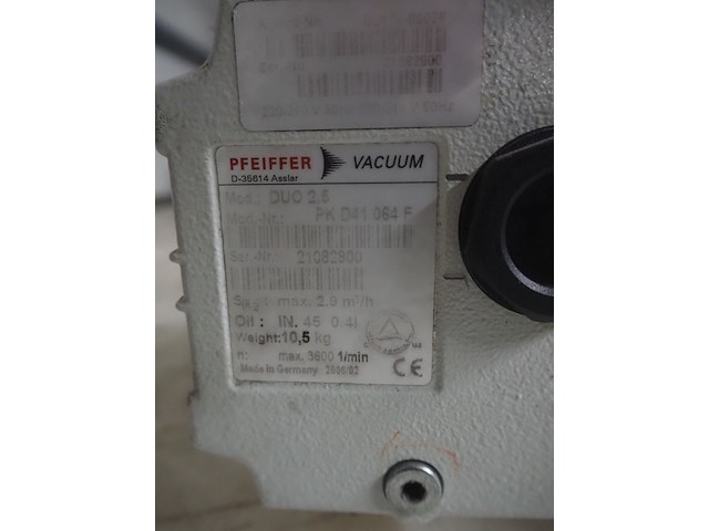 Pfeiffer vacuum - afbeelding 4 van  4