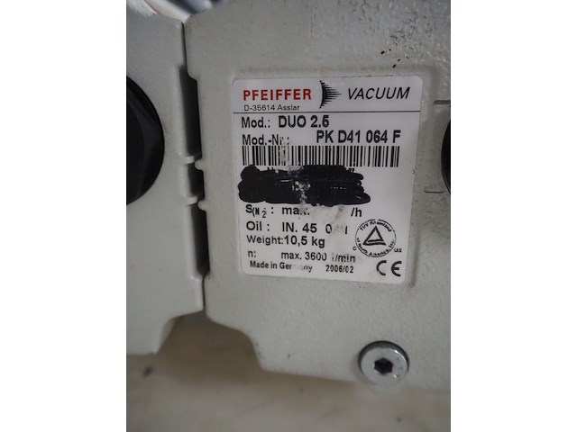 Pfeiffer vacuum - afbeelding 2 van  12