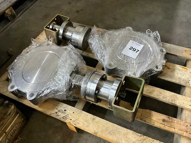 Pfeiffer vlinderklep 1.4408 (2x) - afbeelding 1 van  4