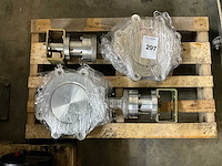 Pfeiffer vlinderklep 1.4408 (2x) - afbeelding 2 van  4