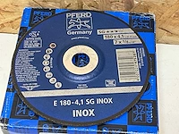 Pferd afbraamschijf e 178-4,1a30nsg-inox pipe (10x) - afbeelding 3 van  4