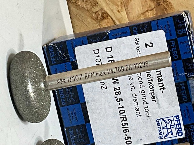 Pferd diamant slijpschijf (2x) - afbeelding 3 van  4