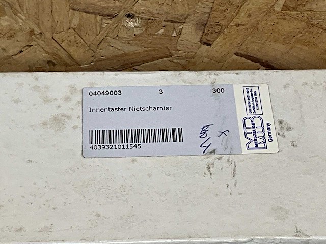 Pferd innentaster nietscharnier (3x) - afbeelding 4 van  4