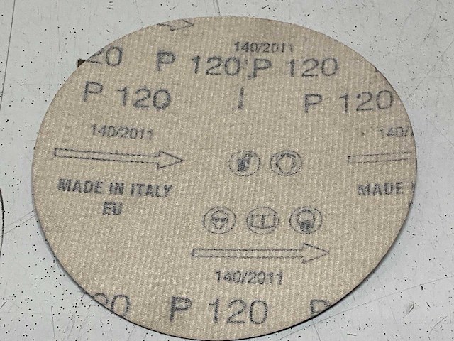 Pferd klitschijf kss 125mm p120 (150x) - afbeelding 1 van  1