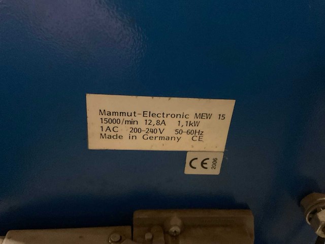Pferd mammut electronic me/mew buigzame asmachine - afbeelding 5 van  5