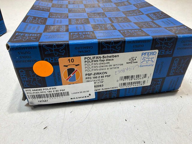 Pferd pfc lamellenschijf 180x22,23 mm (24x) - afbeelding 3 van  4