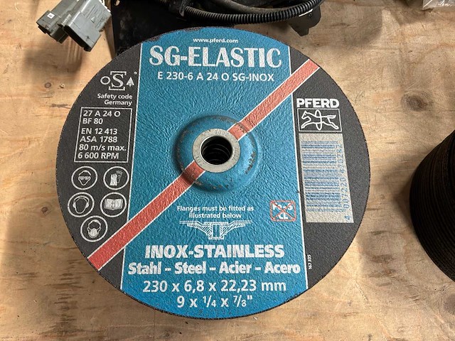 Pferd sg-elastic slijpschijf (15x) - afbeelding 2 van  3