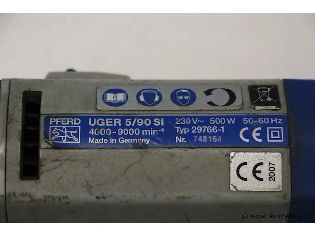 Pferd uger 5/90 si slijpmachine - afbeelding 2 van  6