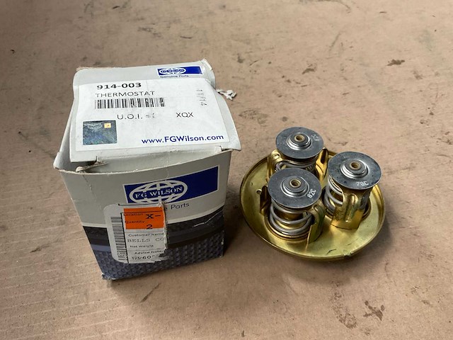 Pg wilson 914-003 thermostat (2x) - afbeelding 2 van  3