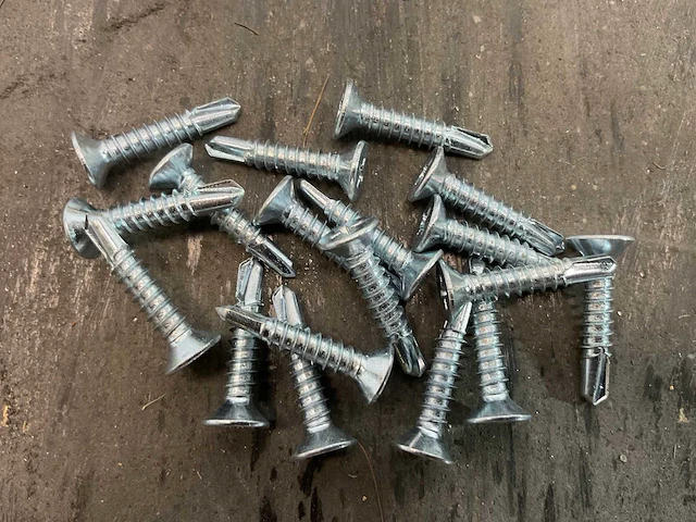 Pgb- fasteners - 8000-pack - zelfborende schroef 4.8x25 mm (2x) - afbeelding 1 van  7