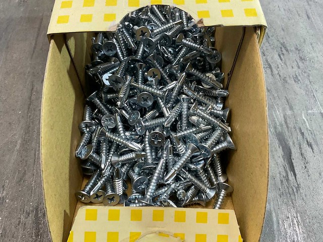 Pgb- fasteners - 8000-pack - zelfborende schroef 4.8x25 mm - afbeelding 5 van  5
