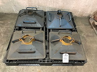 P&h stempelplaat voor telekraan (4x) - afbeelding 1 van  1