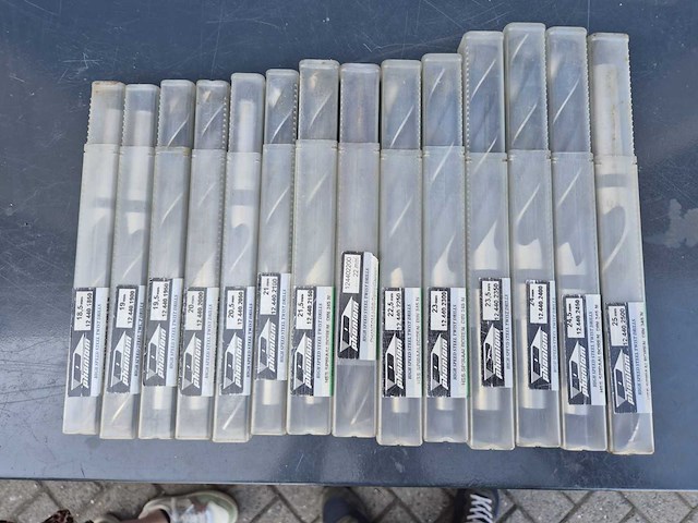 Phantom - hss spiraalboren set - 12 tot 35mm - 48-delig - afbeelding 1 van  1