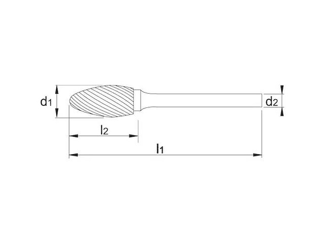 Phantom stiftfrees hm vlamvorm 6mm 4 diameter (10x) - afbeelding 2 van  3