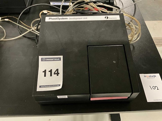 Pharmacia phastsystem eiwit-electroforese en gelontwikkelingssysteem - afbeelding 7 van  7