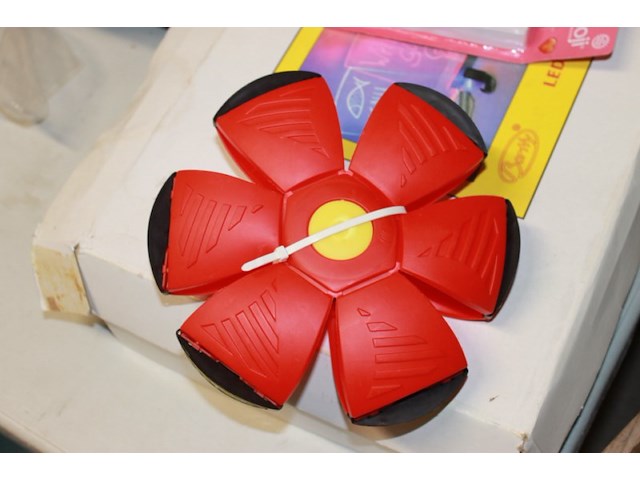 Phatball rood 1x in krat d - afbeelding 1 van  3