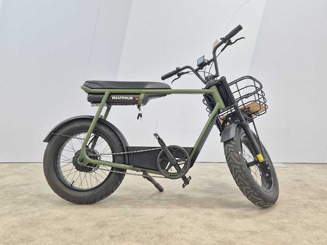 Phatfour - e-bike - flx army green - elektrische fiets - afbeelding 3 van  10
