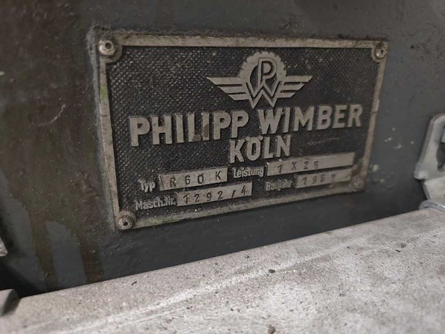 Philipp wimber - 1967 - r 60 k - plaatwals - afbeelding 8 van  8