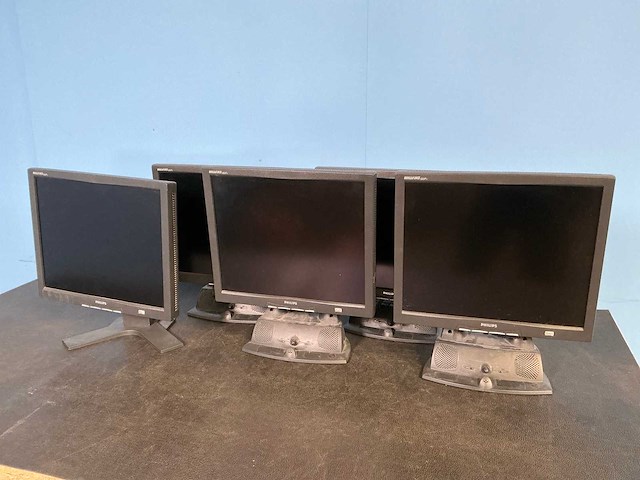 Philips - 180p2 - tft lcd monitor - 2004 (5x) - afbeelding 1 van  5