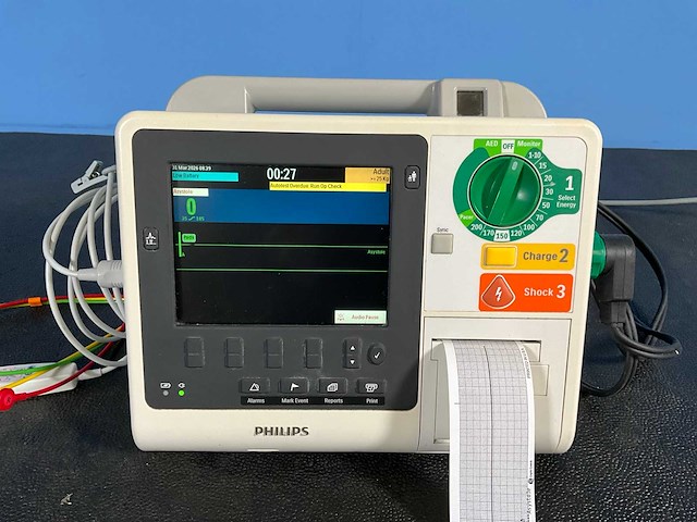 Philips - 2011 - heartstart xl+ - defibrillator - afbeelding 2 van  8