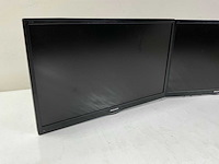 Philips - 243v5l rl2455 - monitor (2x) - afbeelding 2 van  5