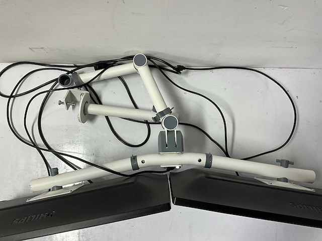 Philips - 243v5l rl2455 - monitor (2x) - afbeelding 4 van  5