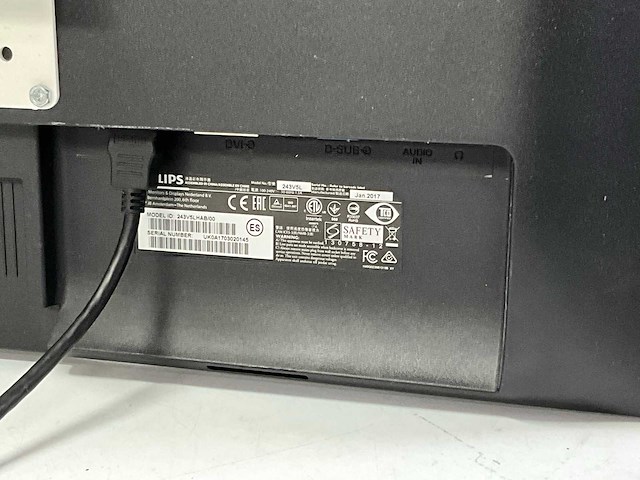 Philips - 243v5l rl2455 - monitor (2x) - afbeelding 5 van  5