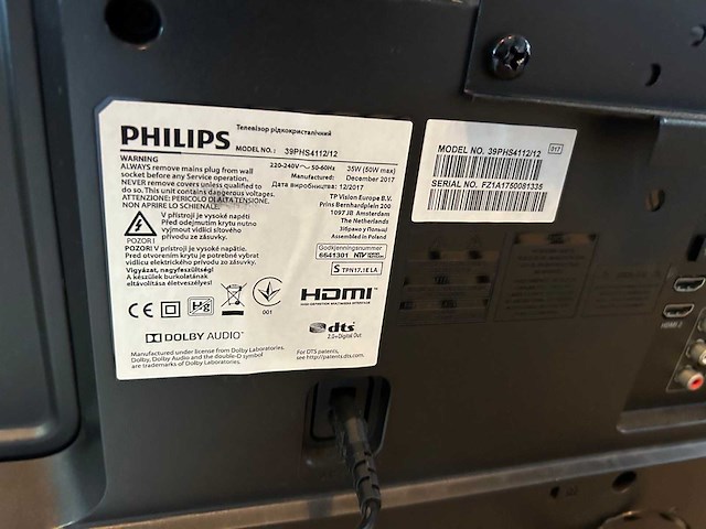 Philips - 39phs4112/12 - televisie - afbeelding 2 van  2