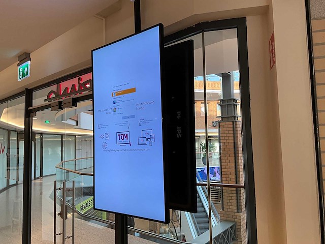 Philips - 55bdl4031d - monitor (2x) - afbeelding 4 van  5