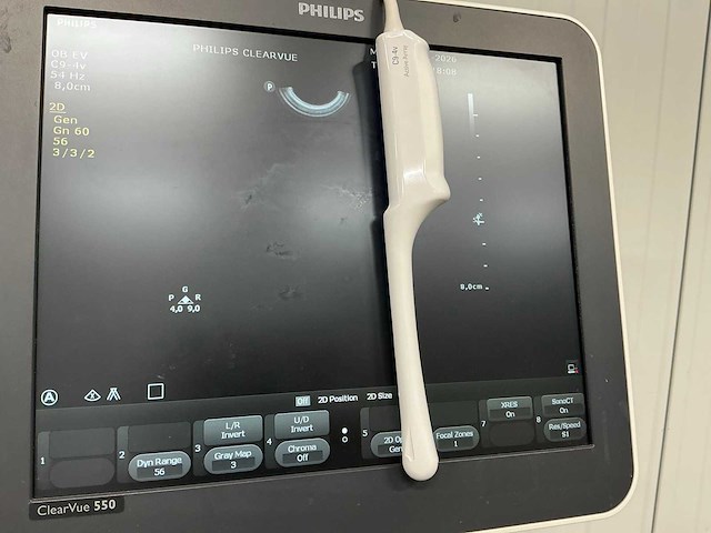 Philips - clearvue 550 - echo apparaat - afbeelding 6 van  8