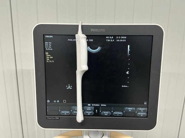 Philips - clearvue 550 - echo apparaat - afbeelding 6 van  7