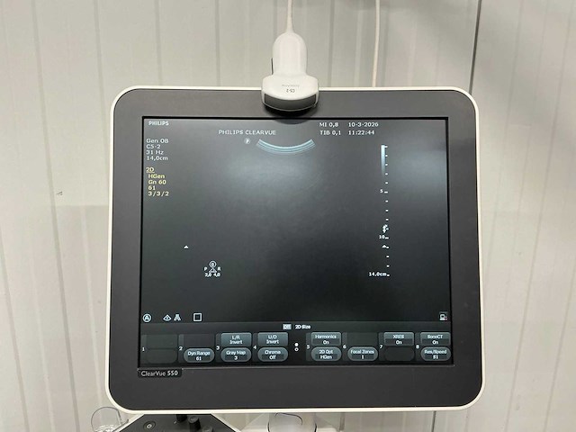 Philips - clearvue 550 - echo apparaat - afbeelding 2 van  5
