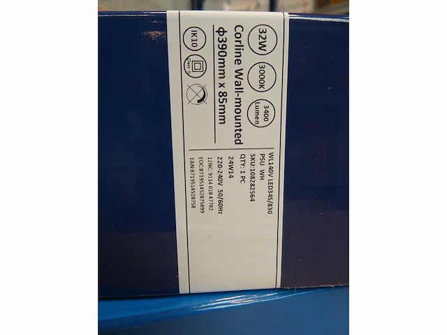 Philips - coreline wall-mounted - wl140v led34s/830 - wandarmatuur (14x) - afbeelding 2 van  3