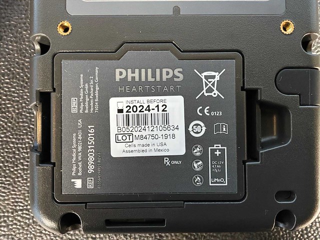 Philips - heartstart fr3 - defibrillator - afbeelding 7 van  8