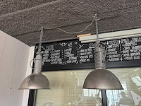 Philips - industriële hanglamp (2x) - afbeelding 1 van  2