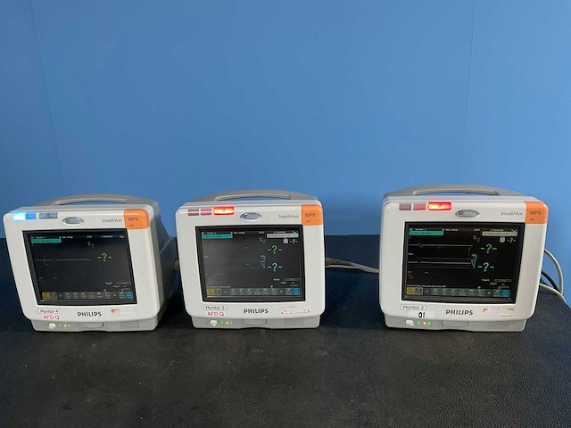 Philips - intellivue mp5 patient monitor - 2009 (3x) - afbeelding 1 van  7