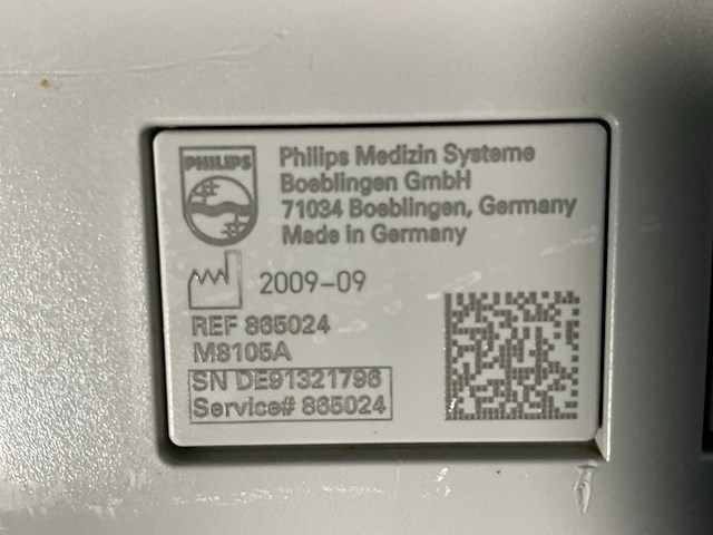 Philips - intellivue mp5 patient monitor - 2009 (3x) - afbeelding 5 van  7