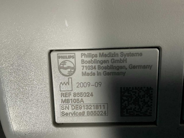 Philips - intellivue mp5 patient monitor - 2009 (3x) - afbeelding 6 van  7