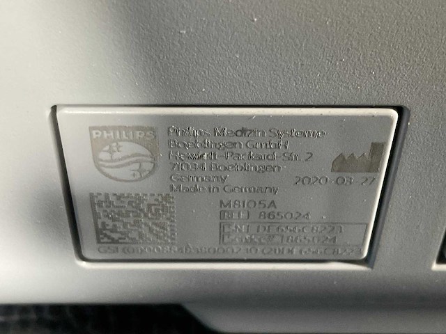 Philips - intellivue mp5 patient monitor - 2020 (2x) - afbeelding 5 van  6