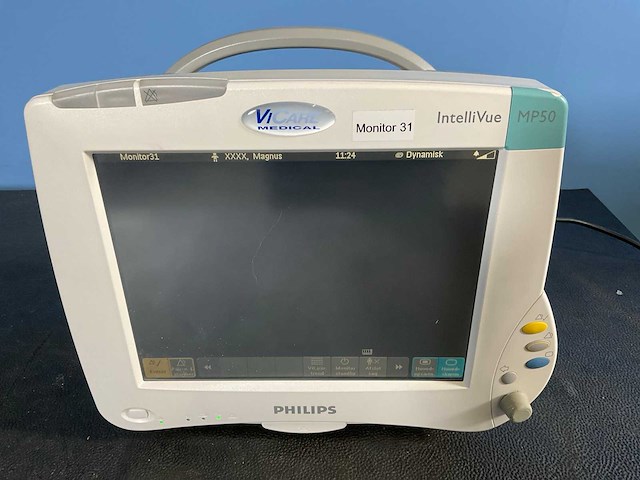 Philips - intellivue mp50 patient monitor - 2005 - afbeelding 1 van  5