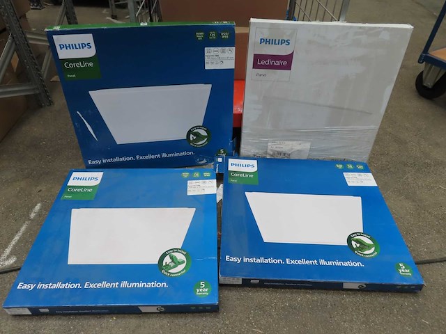 Philips - led paneel (4x) - afbeelding 1 van  4