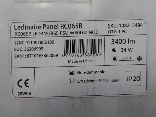 Philips - led paneel (4x) - afbeelding 4 van  4