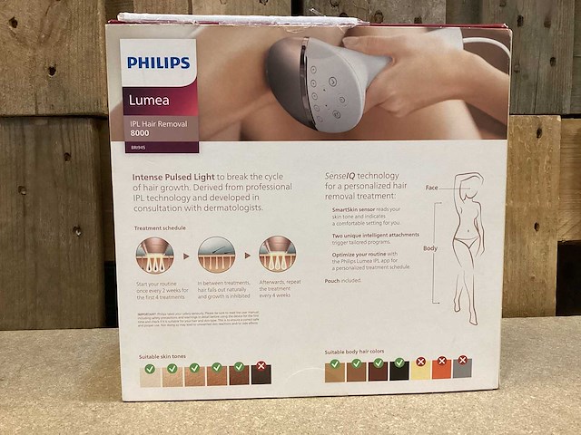 Philips - lumea prestige 8000 series - ontharingsapparaat - afbeelding 2 van  2